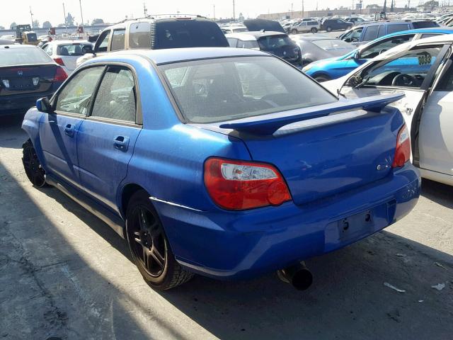 JF1GD29614H522557 - 2004 SUBARU IMPREZA WR BLUE photo 3