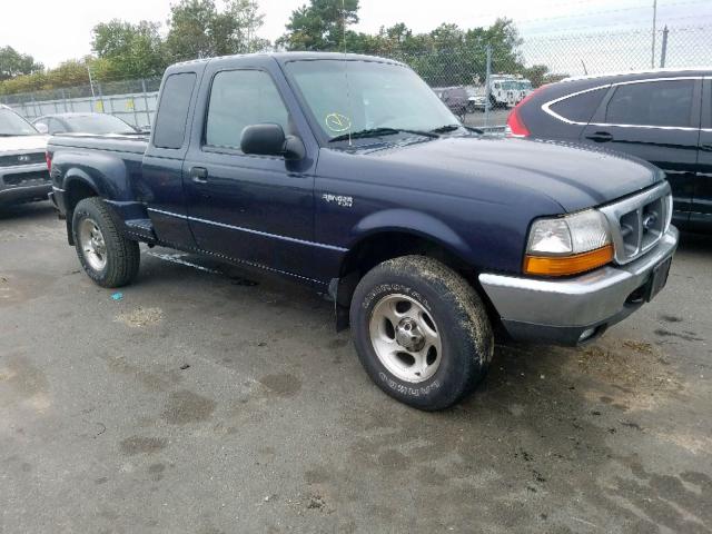 1FTZR15V3YPA72224 - 2000 FORD RANGER SUP BLUE photo 1