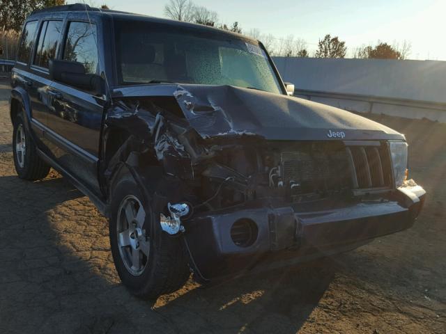 1J8HG48K49C514336 - 2009 JEEP COMMANDER Mavi foto 1