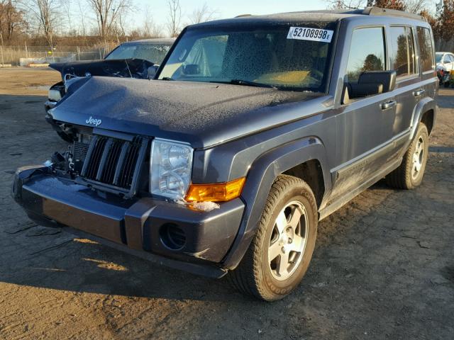 1J8HG48K49C514336 - 2009 JEEP COMMANDER Mavi foto 2