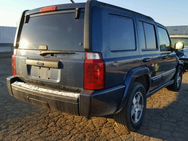 1J8HG48K49C514336 - 2009 JEEP COMMANDER Mavi foto 4