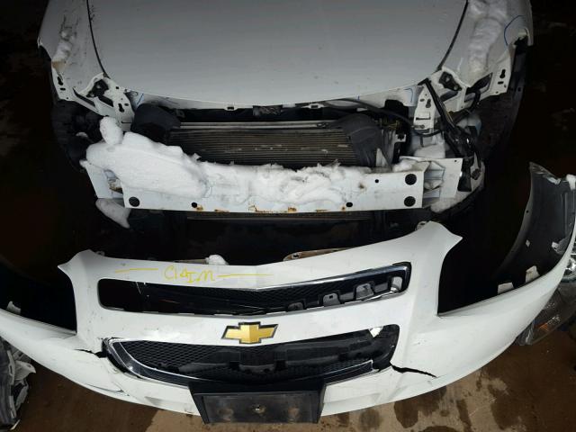 1G1ZC5EU7CF126048 - 2012 CHEVROLET MALIBU 1LT თეთრი ფოტო 9