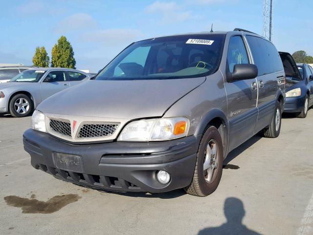 1GMDX03E91D112581 - 2001 PONTIAC MONTANA TAN photo 2