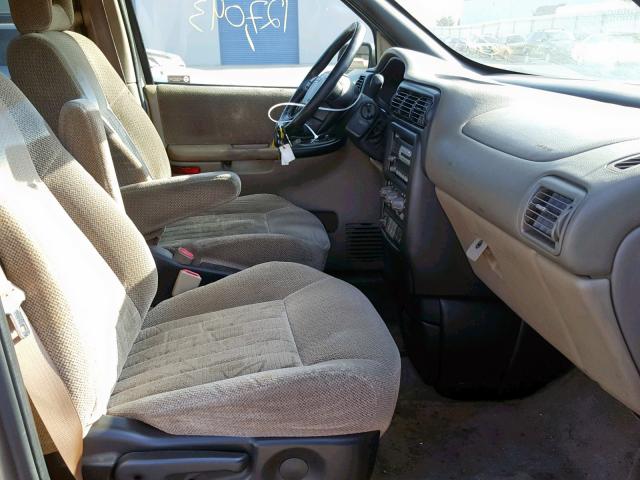 1GMDX03E91D112581 - 2001 PONTIAC MONTANA TAN photo 5