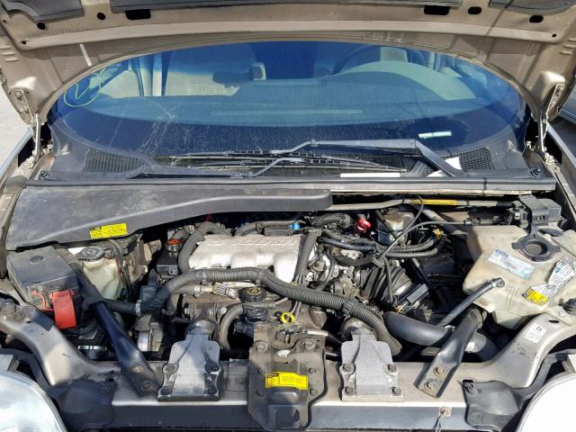 1GMDX03E91D112581 - 2001 PONTIAC MONTANA TAN photo 7