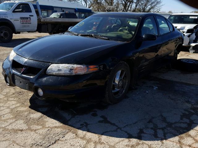 1G2HZ5416Y4205243 - 2000 PONTIAC BONNEVILLE BLACK photo 2