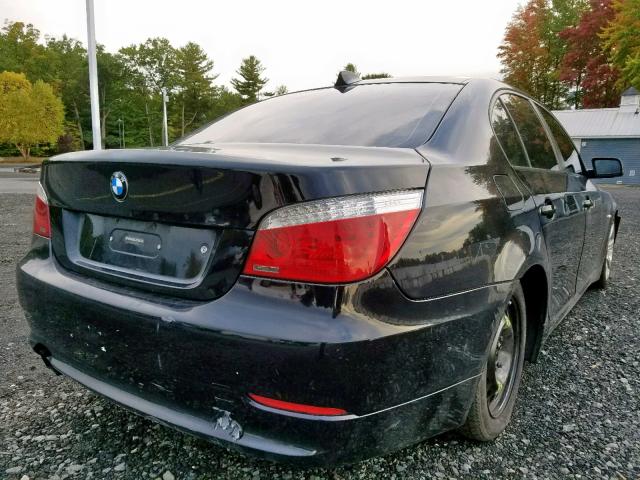 WBANW13588CZ84412 - 2008 BMW 535 I BLACK photo 4