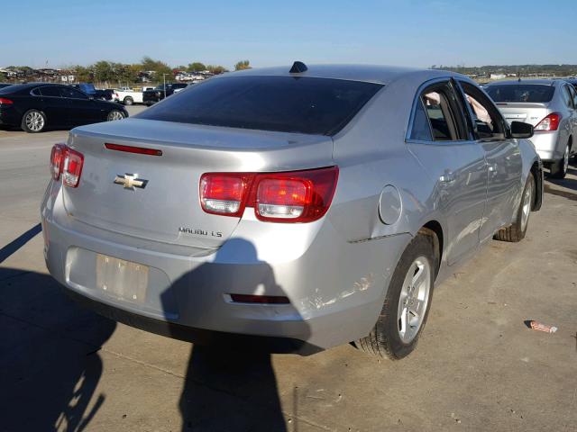 1G11B5SL3EF183961 - 2014 CHEVROLET MALIBU LS 银色 照片 4