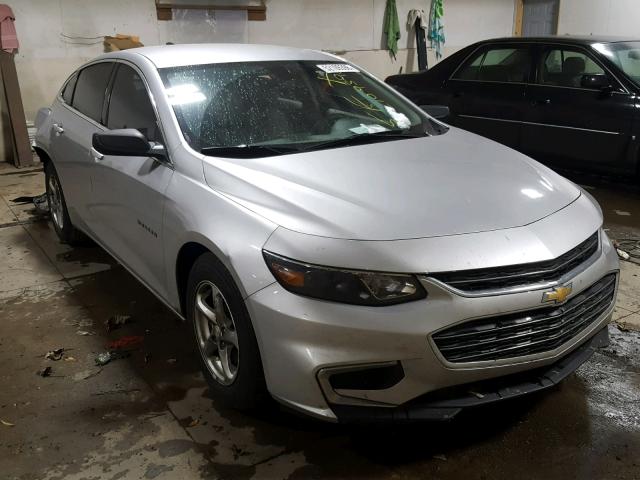 1G1ZB5ST0HF153260 - 2017 CHEVROLET MALIBU LS 银色 照片 1