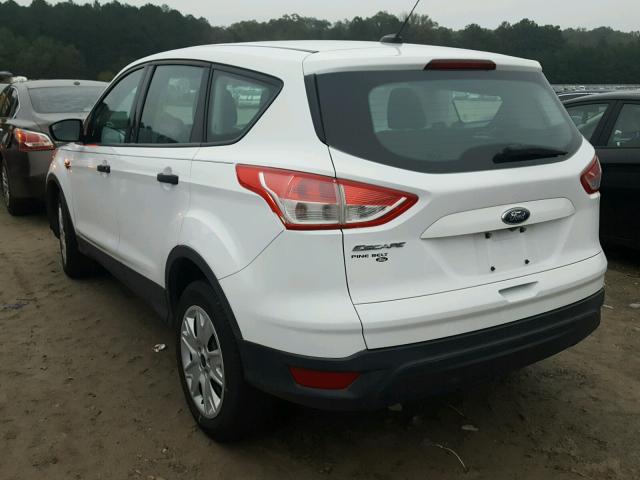 1FMCU0F72EUC27661 - 2014 FORD ESCAPE S WHITE photo 3