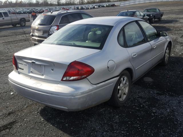 1FAFP56U55A305711 - 2005 FORD TAURUS SEL SILVER photo 4