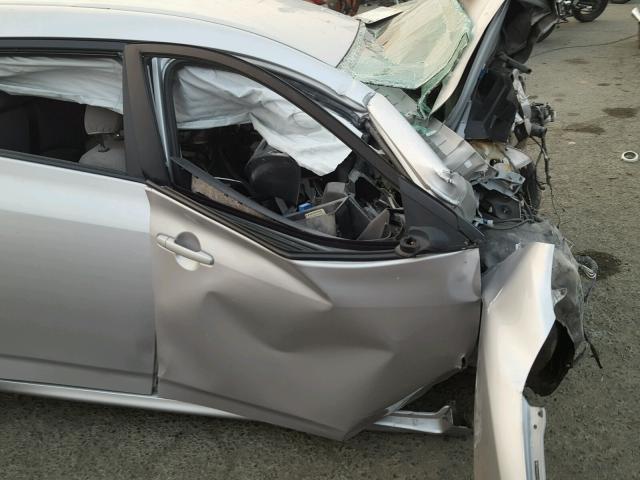 2T1KU40E49C157596 - 2009 TOYOTA COROLLA MA SILVER photo 9