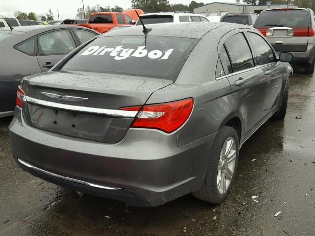 1C3CCBBB9CN164079 - 2012 CHRYSLER 200 TOURIN GRAY photo 4