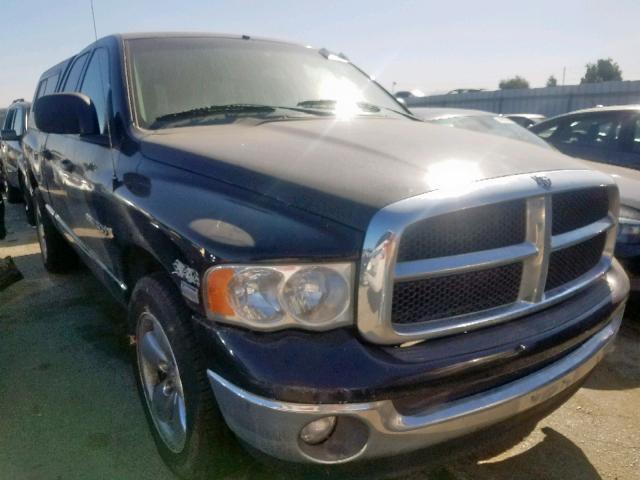 1D7HA18D05S347018 - 2005 DODGE RAM 1500 S BLACK photo 1