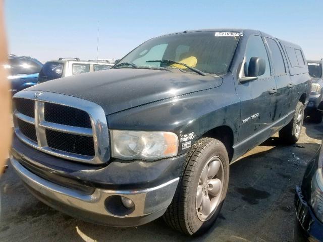 1D7HA18D05S347018 - 2005 DODGE RAM 1500 S BLACK photo 2