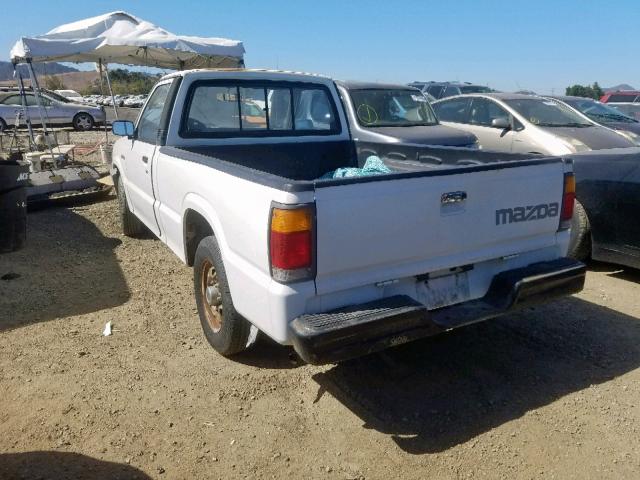 JM2UF1132K0784873 - 1989 MAZDA B2200 SHOR WHITE photo 3