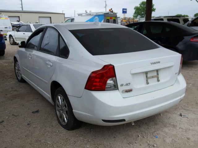 YV1MS382782358130 - 2008 VOLVO S40 2.4I WHITE photo 3