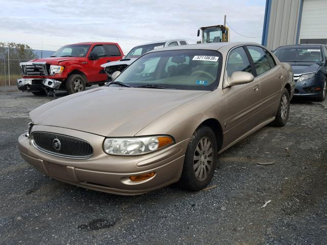 1G4HP52K85U197098 - 2005 BUICK LESABRE CU BEIGE photo 2