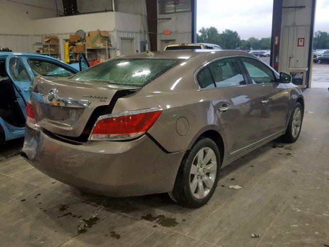 1G4GC5EDXBF330478 - 2011 BUICK LACROSSE C TAN photo 4