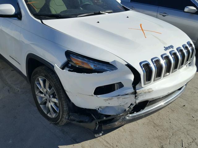 1C4PJLDB9JD561624 - 2018 JEEP CHEROKEE L WHITE photo 9