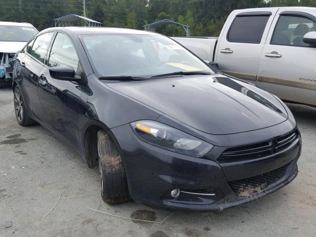 1C3CDFBB6FD111371 - 2015 DODGE DART SXT BLACK photo 1