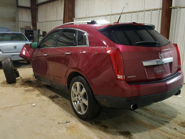 3GYFNAEY7AS559890 - 2010 CADILLAC SRX LUXURY RED photo 3