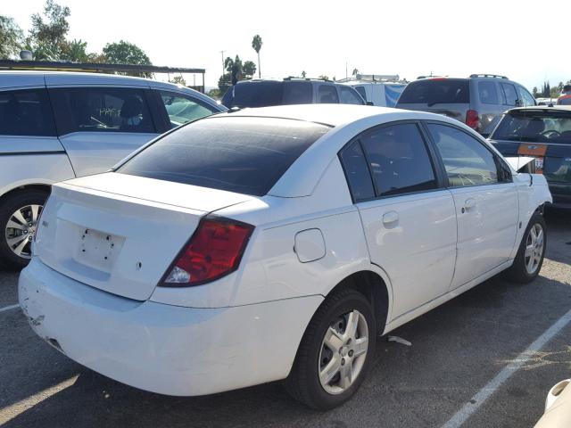 1G8AJ55F67Z130618 - 2007 SATURN ION LEVEL WHITE photo 4