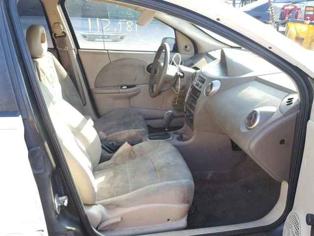 1G8AJ55F67Z130618 - 2007 SATURN ION LEVEL WHITE photo 5