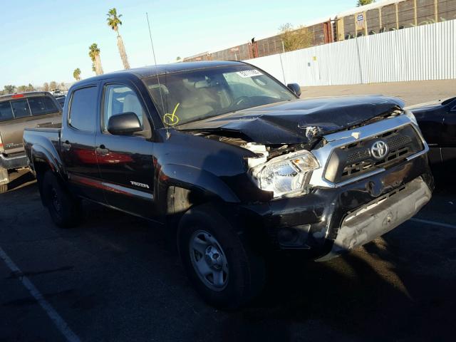 5TFJX4GN6DX024499 - 2013 TOYOTA TACOMA DOU შავი ფოტო 1