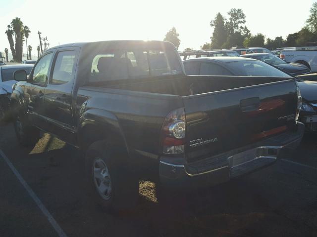 5TFJX4GN6DX024499 - 2013 TOYOTA TACOMA DOU შავი ფოტო 3