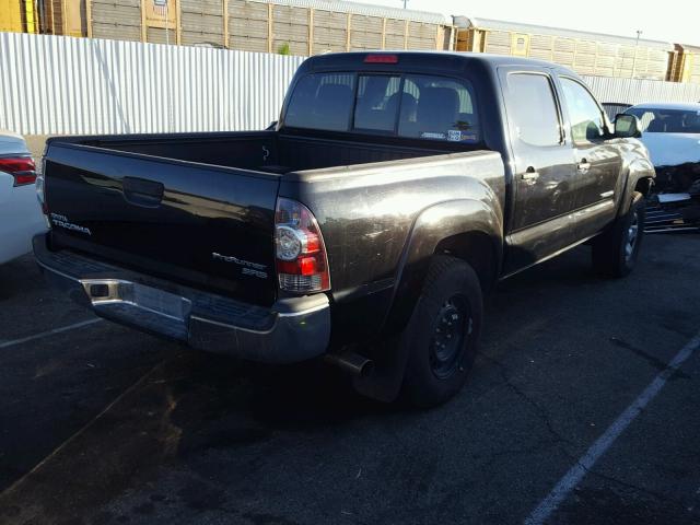 5TFJX4GN6DX024499 - 2013 TOYOTA TACOMA DOU შავი ფოტო 4