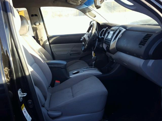 5TFJX4GN6DX024499 - 2013 TOYOTA TACOMA DOU შავი ფოტო 5