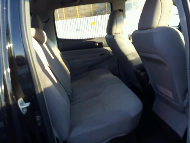 5TFJX4GN6DX024499 - 2013 TOYOTA TACOMA DOU შავი ფოტო 6
