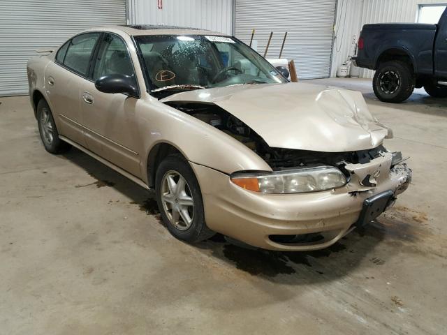 1G3NL52E53C143337 - 2003 OLDSMOBILE ALERO GL TAN photo 1