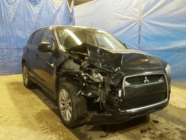 JA4AR4AU1BZ009818 - 2011 MITSUBISHI OUTLANDER BLACK photo 1