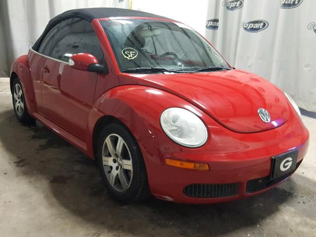 3VWRF31Y26M328339 - 2006 VOLKSWAGEN NEW BEETLE RED photo 1