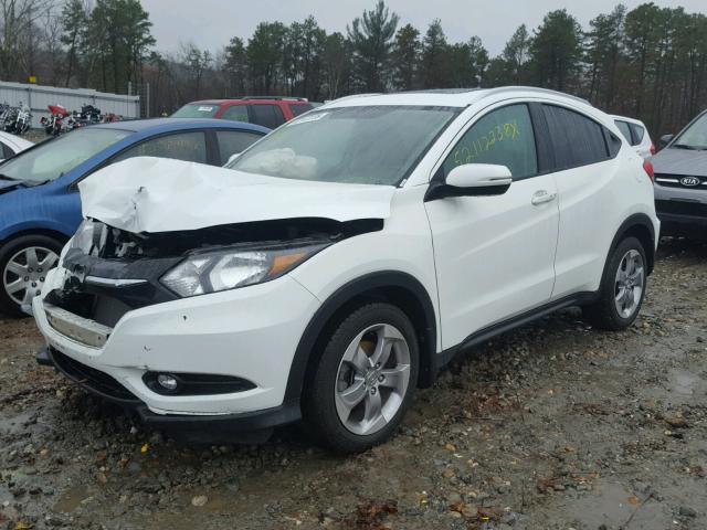 3CZRU6H7XHM720568 - 2017 HONDA HR-V EXL WHITE photo 2