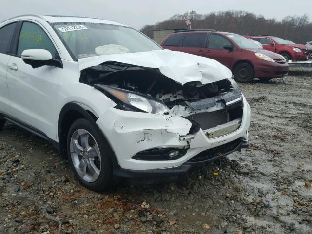 3CZRU6H7XHM720568 - 2017 HONDA HR-V EXL WHITE photo 9