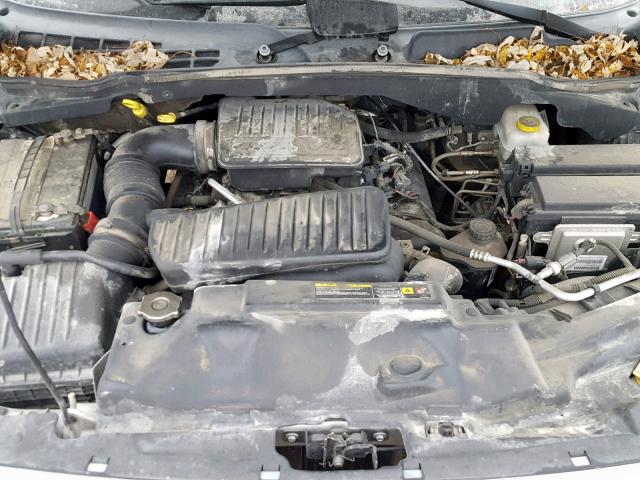 1D4HB48N26F170650 - 2006 DODGE DURANGO SL SILVER photo 7