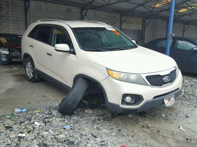 5XYKT3A15BG089814 - 2011 KIA SORENTO BA BEIGE photo 1