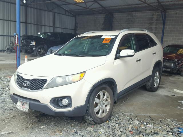 5XYKT3A15BG089814 - 2011 KIA SORENTO BA BEIGE photo 2