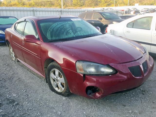 2G2WS522051161934 - 2005 PONTIAC GRAND PRIX Կարմիր լուսանկար 1