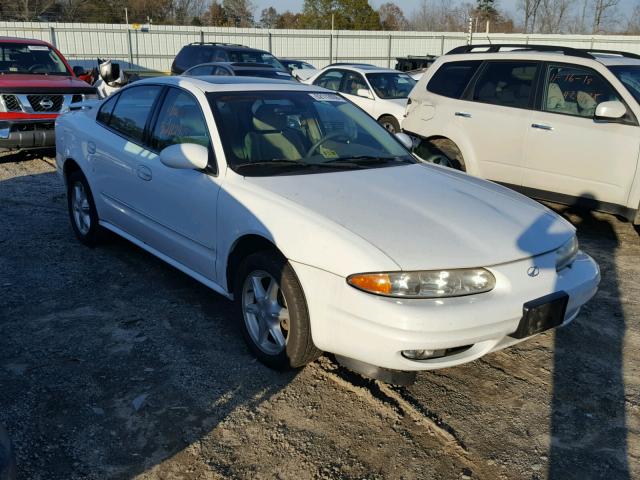 1G3NL52E52C139562 - 2002 OLDSMOBILE ALERO GL WHITE photo 1