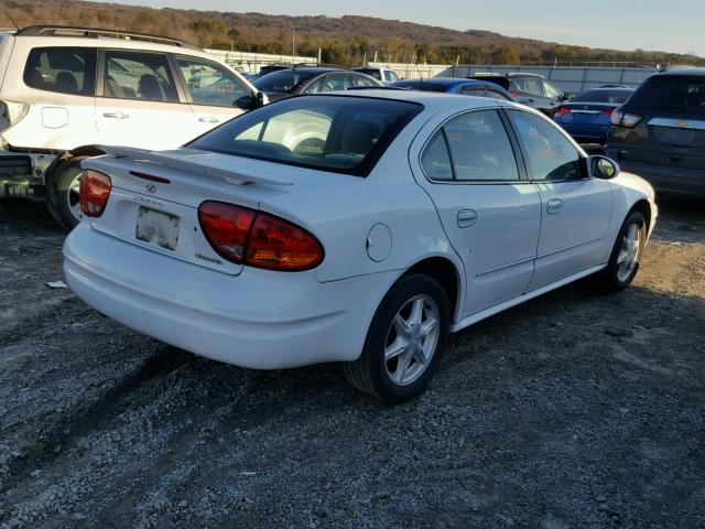 1G3NL52E52C139562 - 2002 OLDSMOBILE ALERO GL WHITE photo 4