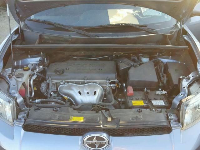 JTLZE4FE6CJ015401 - 2012 TOYOTA SCION XB Көк фото 7