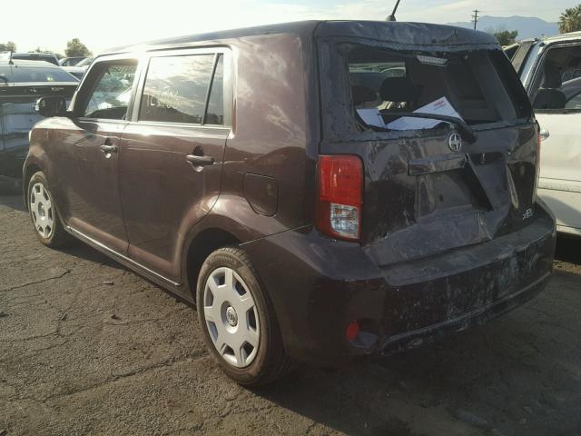 JTLZE4FE5DJ038671 - 2013 TOYOTA SCION XB Бордовый фото 3