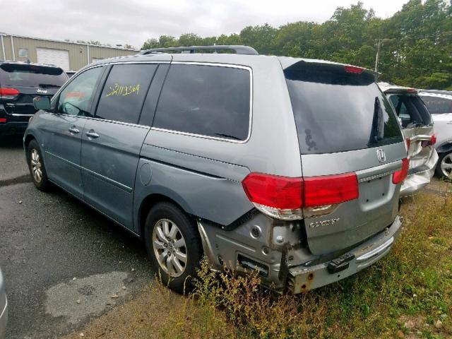 5FNRL3H41AB087000 - 2010 HONDA ODYSSEY EX SILVER photo 3