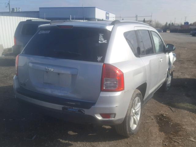 1J4NT1FB4BD236409 - 2011 JEEP COMPASS SP 银色 照片 4