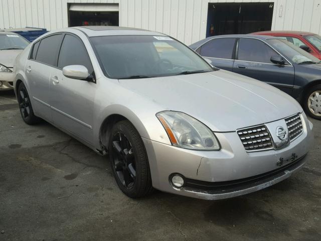 1N4BA41E04C816787 - 2004 NISSAN MAXIMA SE SILVER photo 1