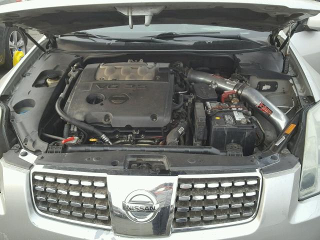 1N4BA41E04C816787 - 2004 NISSAN MAXIMA SE SILVER photo 7